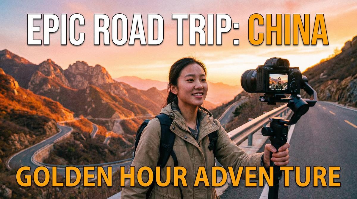 强上旅行视频-山间公路自驾