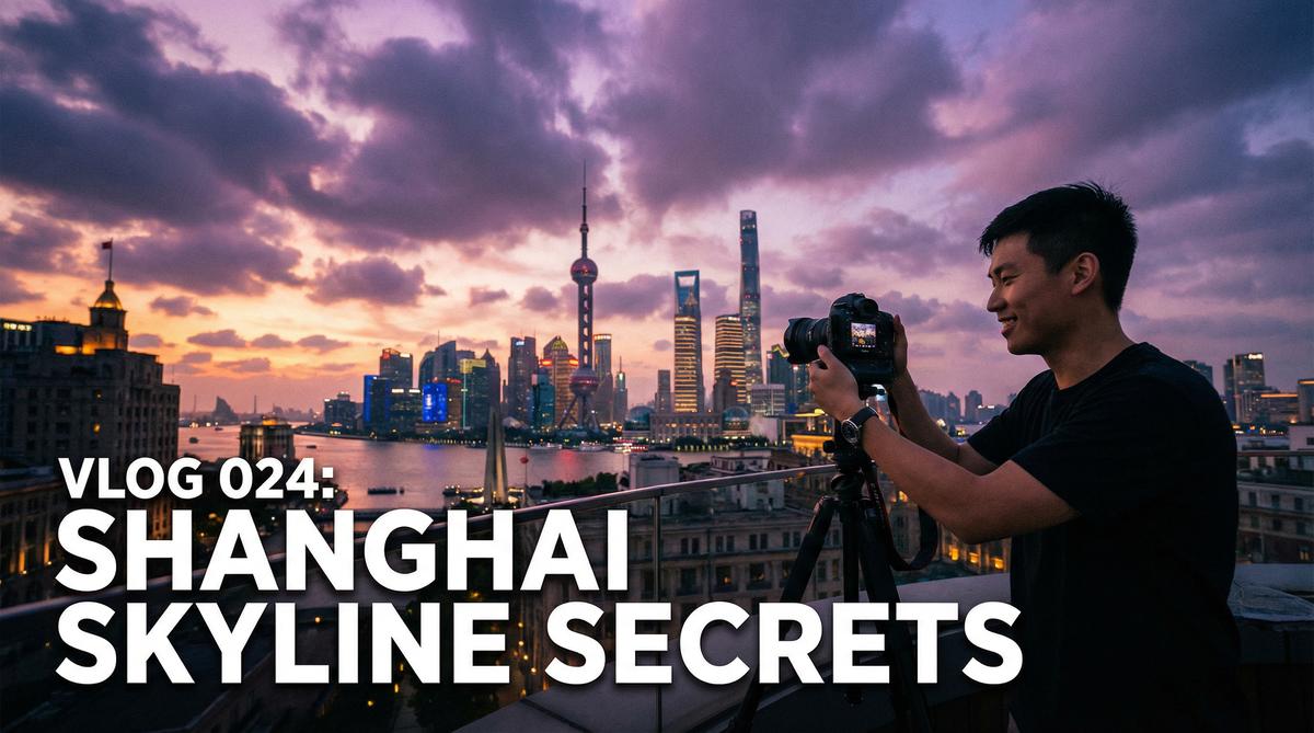 强上城市视频-上海天际线