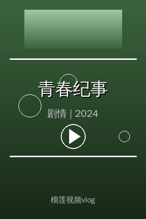 《青春纪事》高清剧情视频海报