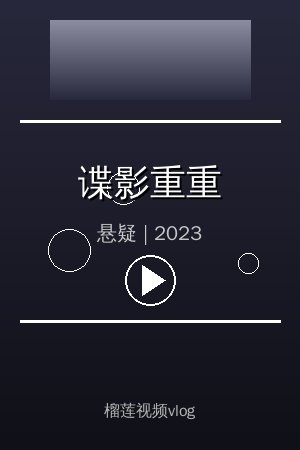 《谍影重重》高清悬疑视频海报